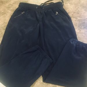 La Lasse Couture navy jogger sz L